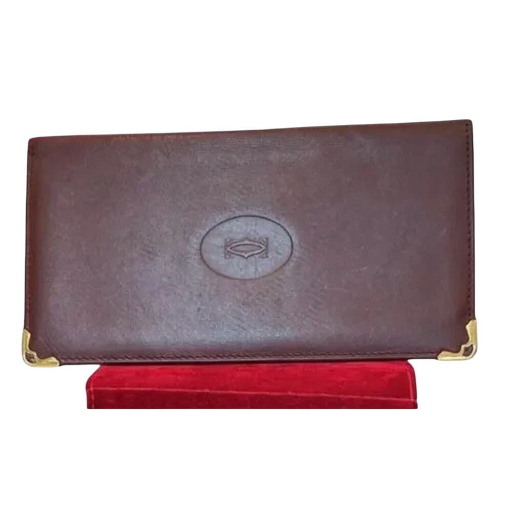 Cartier Long Wallet with Dust *Like New* (CAXX175)